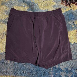 Lululemon Pace Breaker Linerless 7" XL Grape Thistle